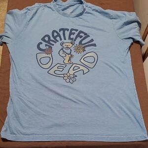 💣AMERICAN EAGLES Grateful Dead Blue Short Sleeve Tee